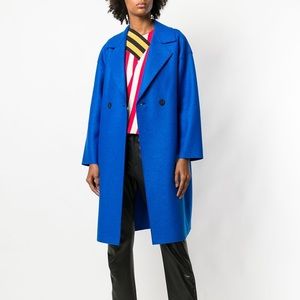 Harris Wharf London Double Breasted Wool Coat